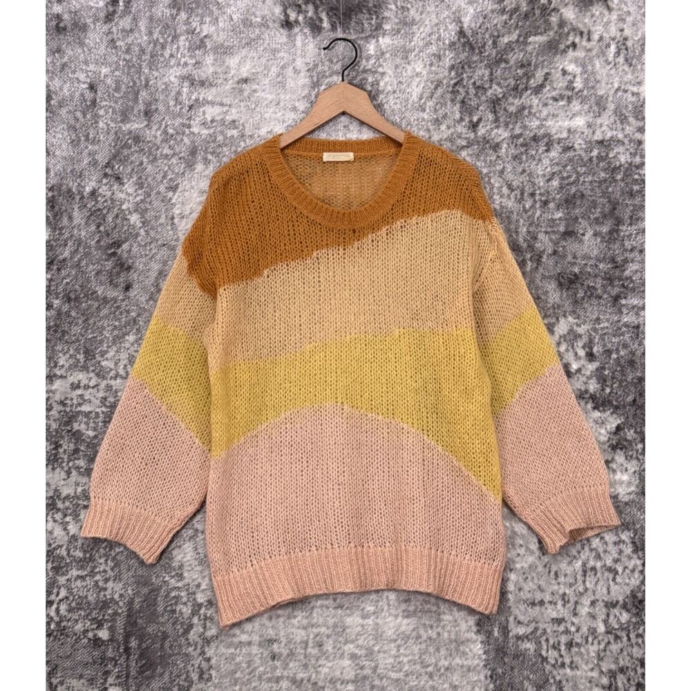Stine Goya Sweater XS Womens Mohair Soft Pastel Pullover Oversize